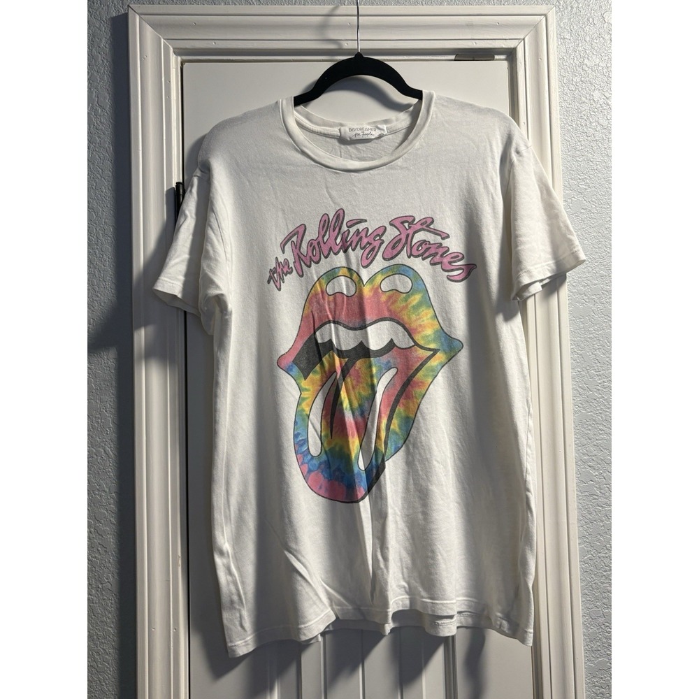 Daydreamer Free People Graphic Tee Cream Oversized Vintage Style‎ T-Shirt Medium